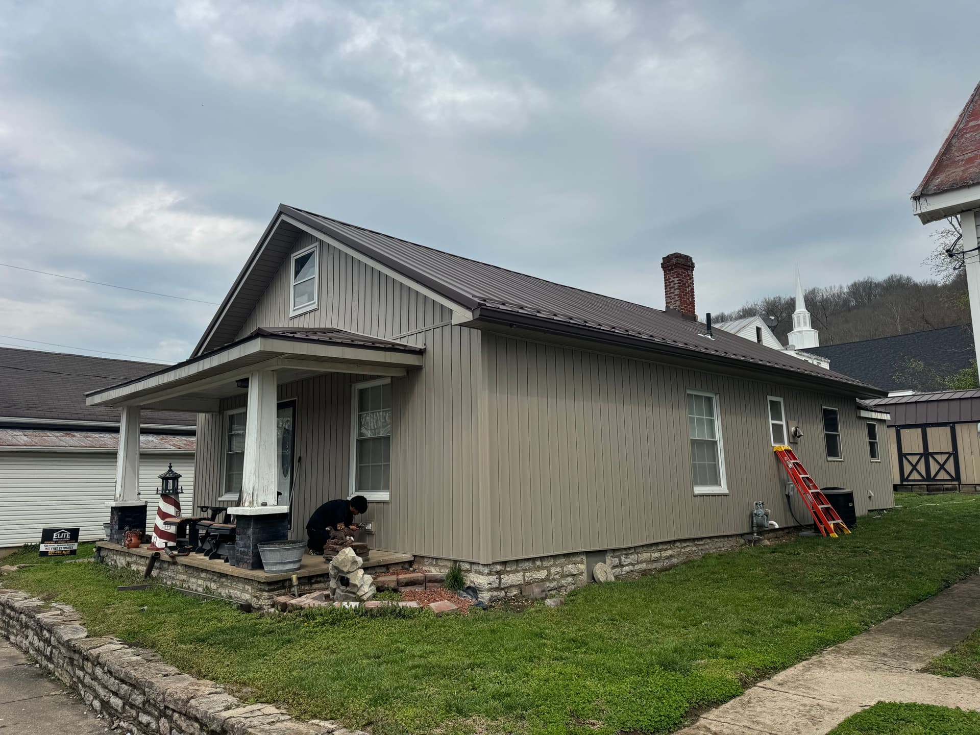 Beautiful Home Makeover with Enhanced Siding and Roofing