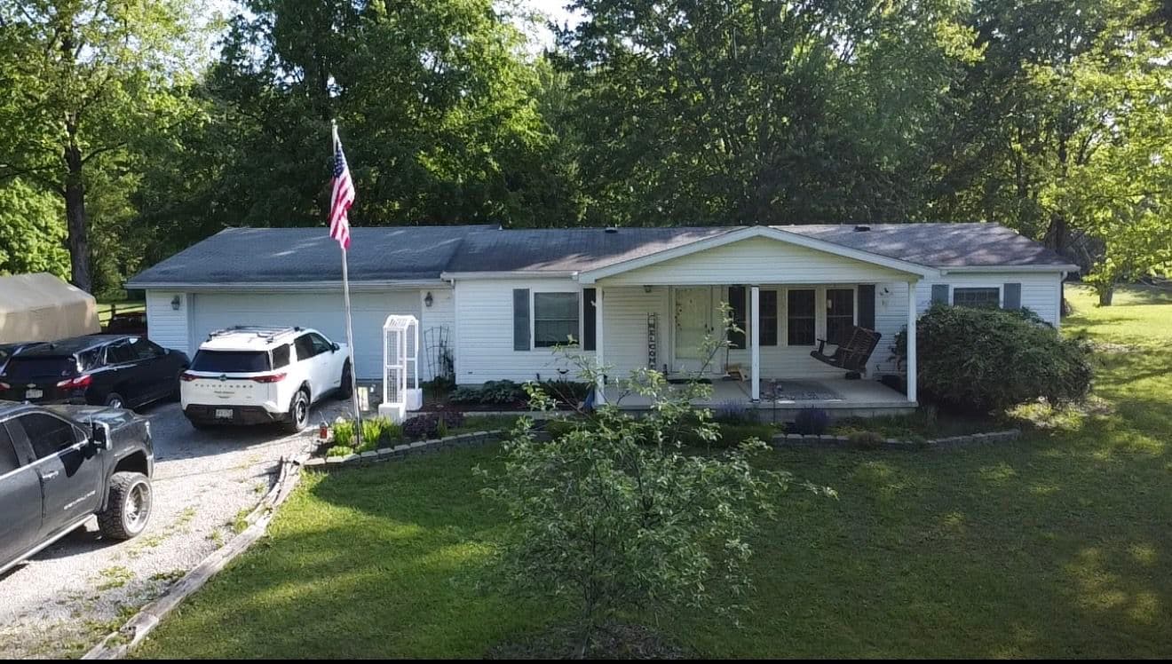 Gallery photos for Black Metal Roof and Gutter Upgrade in Mt. Orab: Image #1