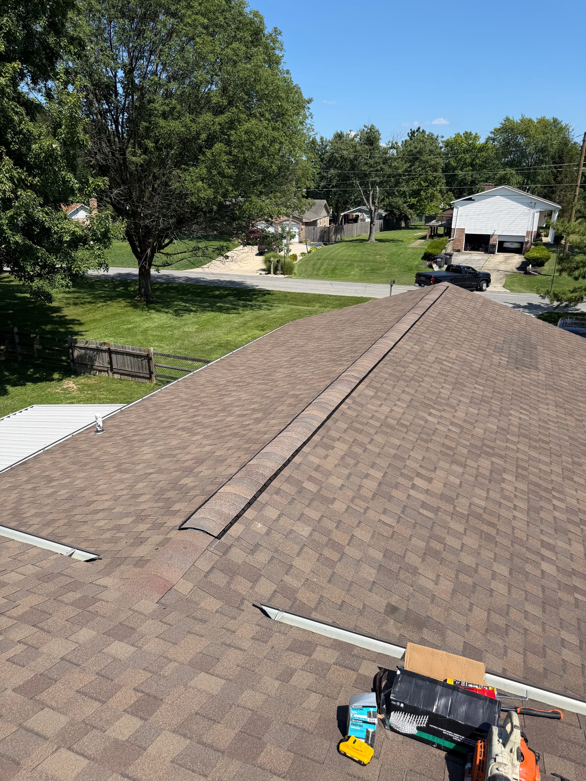 Gallery photos for Roof Repair and Ridge Vent Upgrade on a West Chester Home: Image #5
