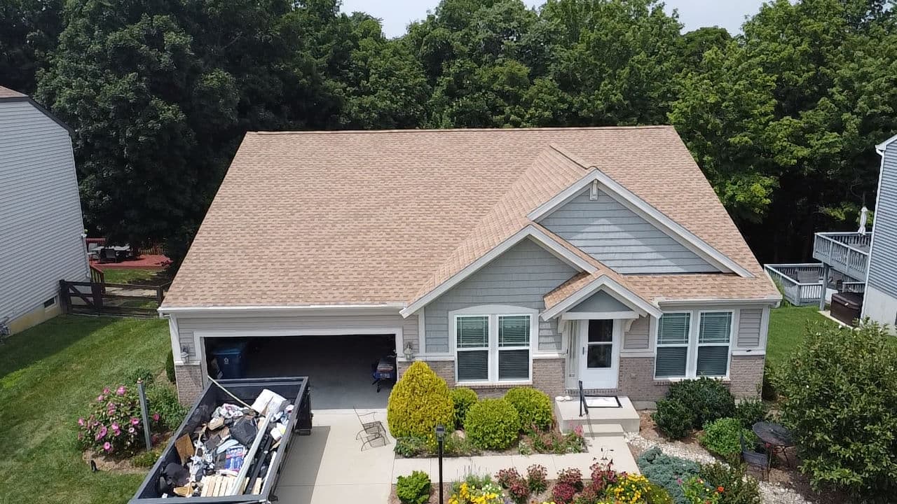 Project GAF HDZ Shakewood Roof Replacement in Amelia Ohio image