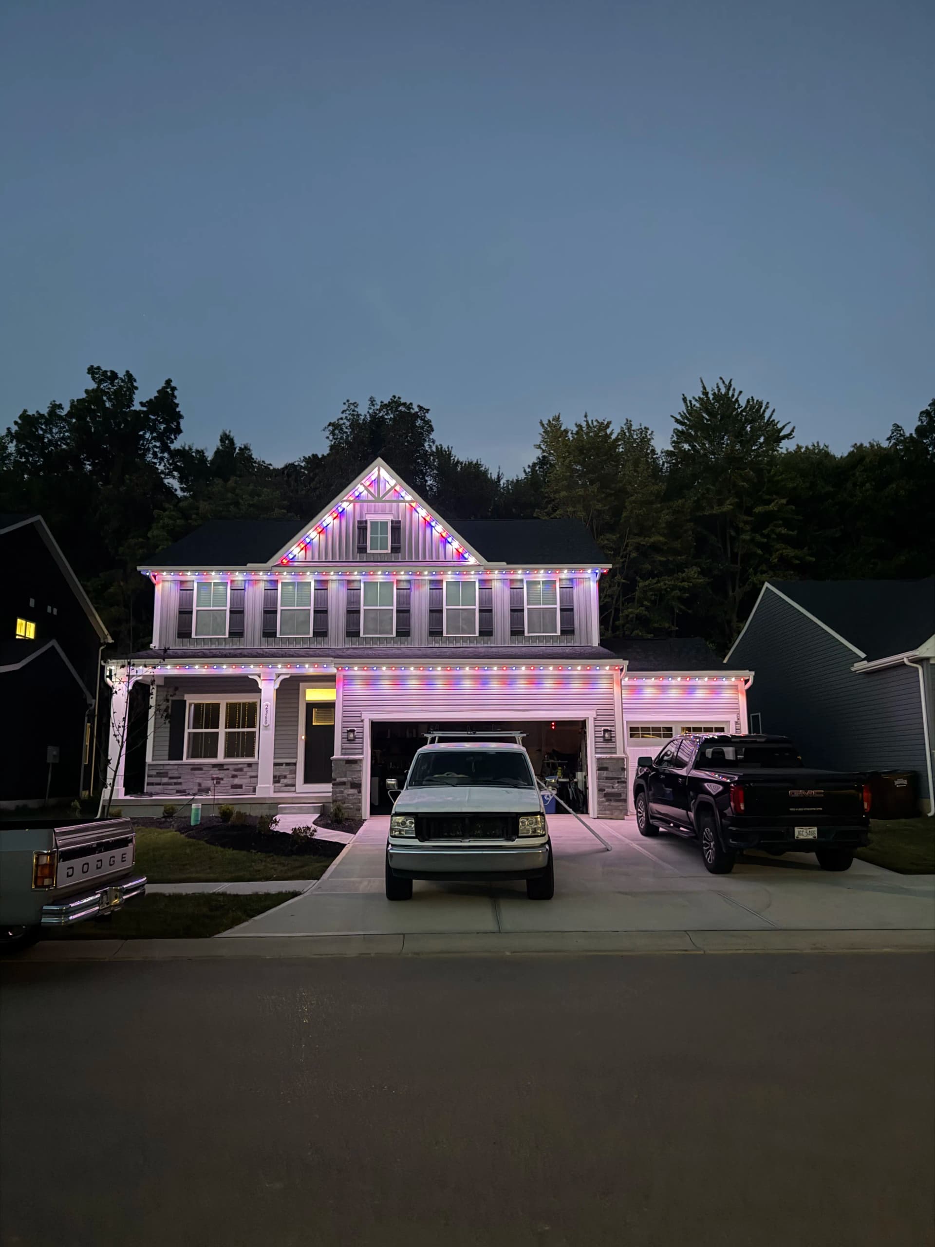 Permanent Lighting Install on a New Build in Batavia Ohio image