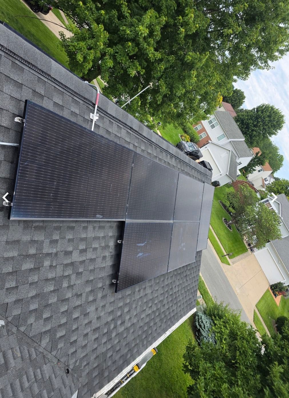 Gallery photos for New Roof Installation With Solar Panel Detach and Reset: Image #1