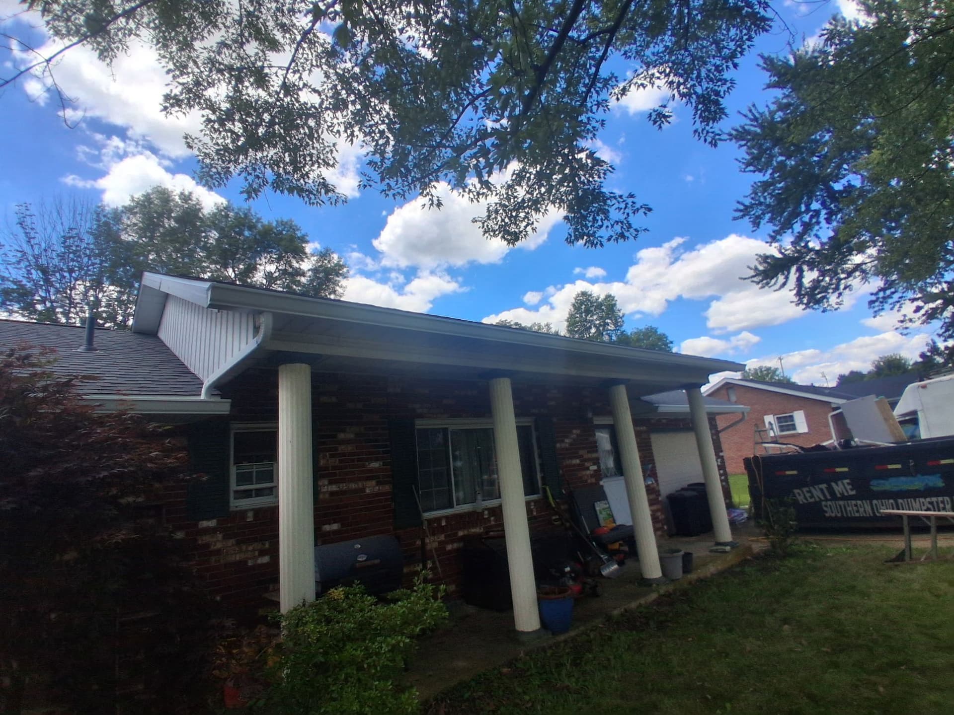 New Roof and 6-Inch Seamless Gutters Installed in Blanchester image