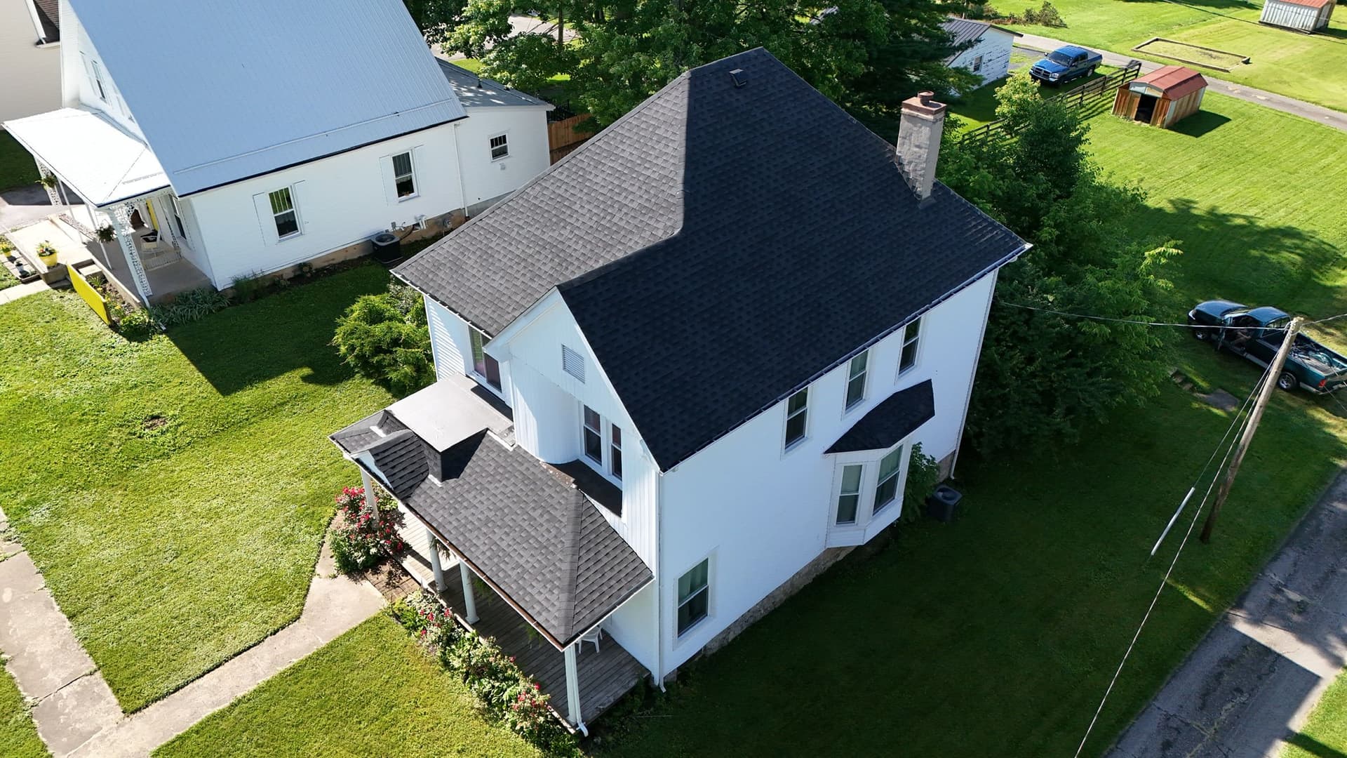 Stylish New Roof Installation in Milford Ohio