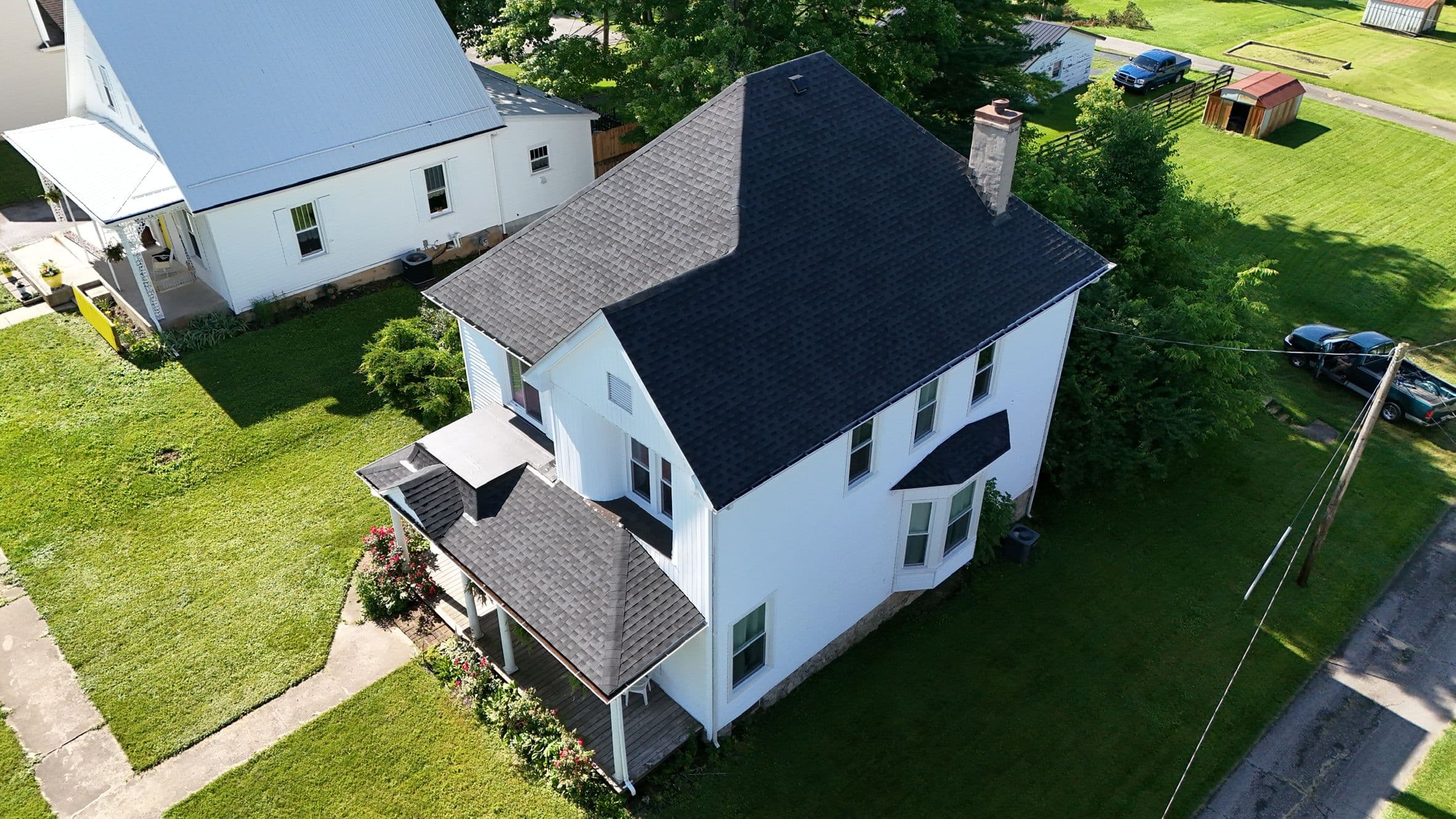 Stylish New Roof Installation in Milford Ohio