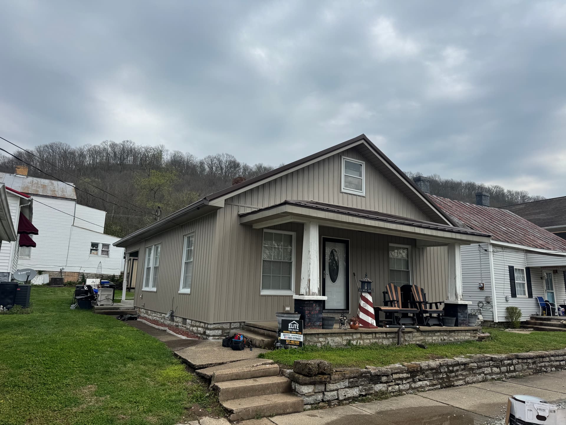 Beautiful Home Makeover with Enhanced Siding and Roofing