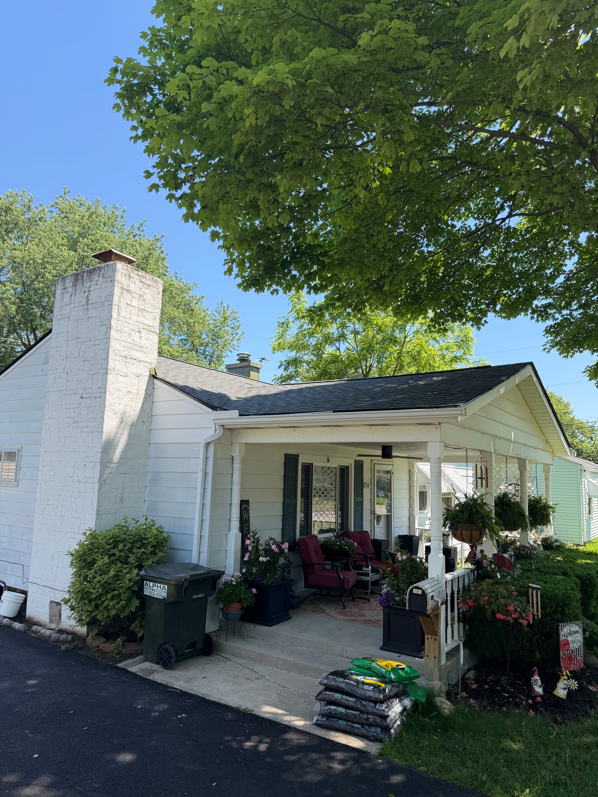 Gallery photos for GAF Slate Shingle Roof Replacement in Hilliard OH: Image #1