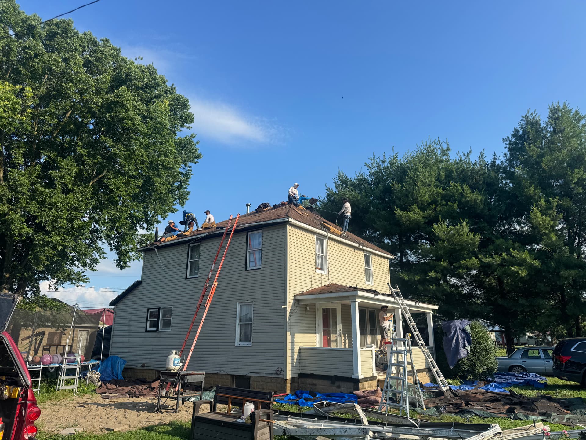 Gallery photos for Full Roof Replacement and Gutter Overhaul in Piketon Ohio: Image #5